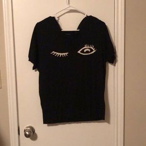 Black Top with Wink